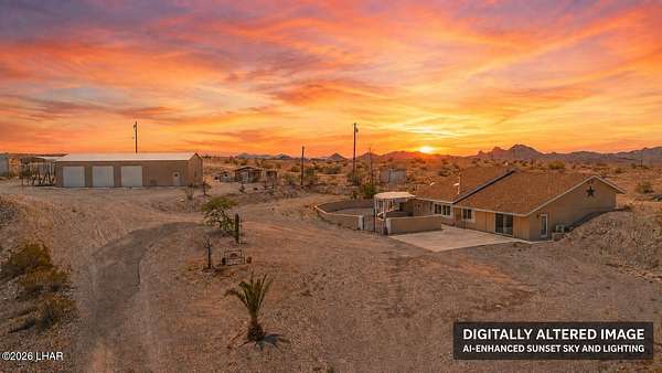 3.9 Acres of Land with Home for Sale in Lake Havasu City, Arizona