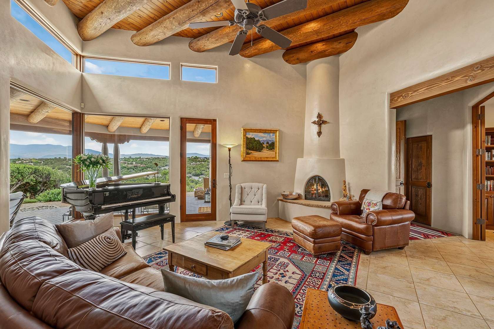 3.15 Acres of Land with Home for Sale in Santa Fe, New Mexico