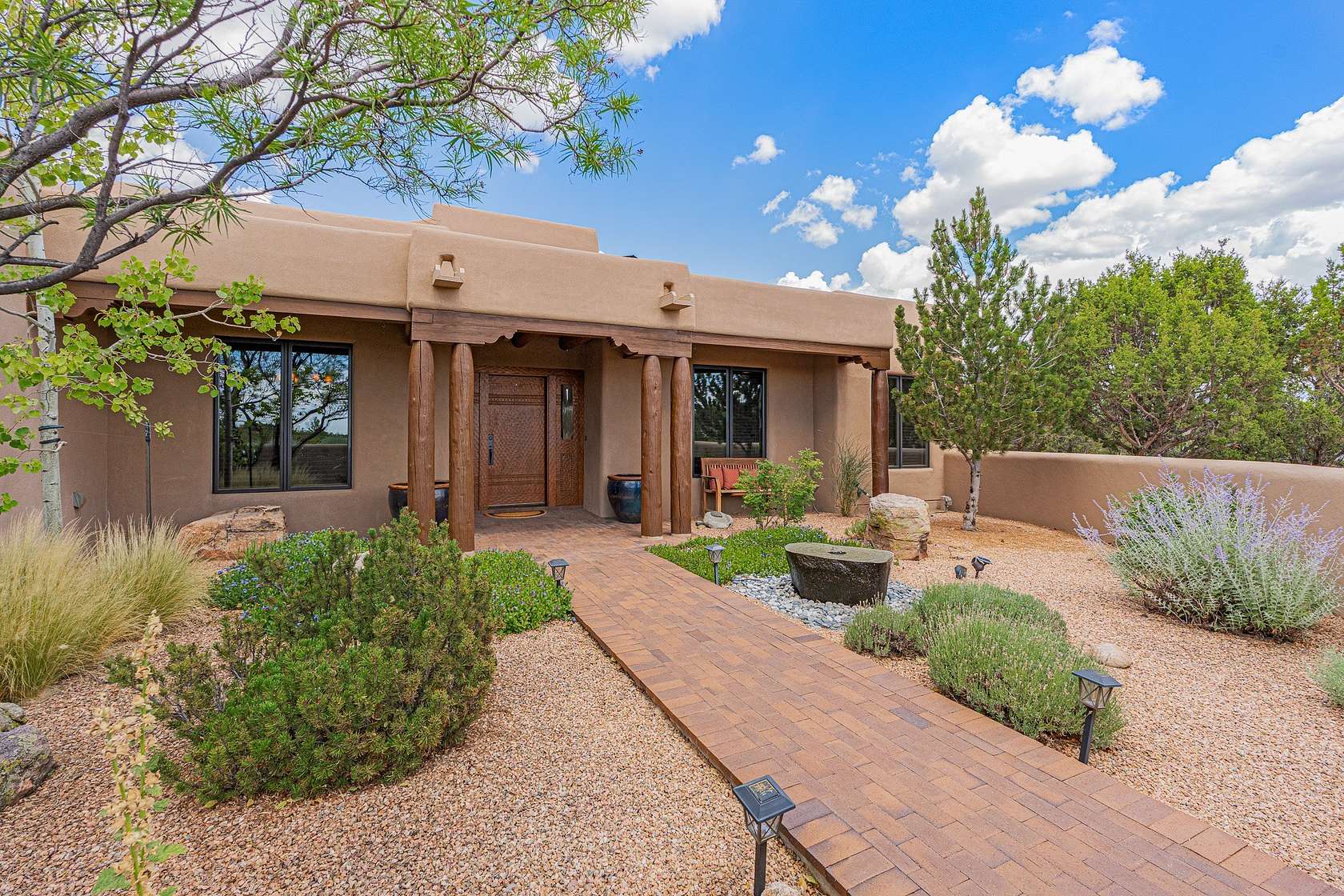 3.15 Acres of Land with Home for Sale in Santa Fe, New Mexico
