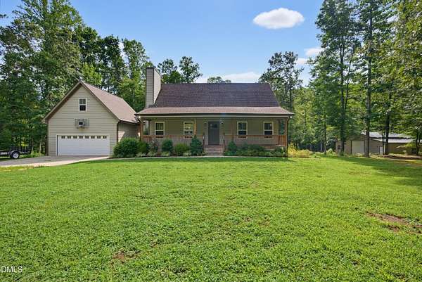 7.2 Acres of Land with Home for Sale in Franklinton, North Carolina