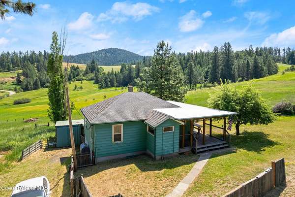 4.66 Acres of Land with Home for Sale in St. Maries, Idaho