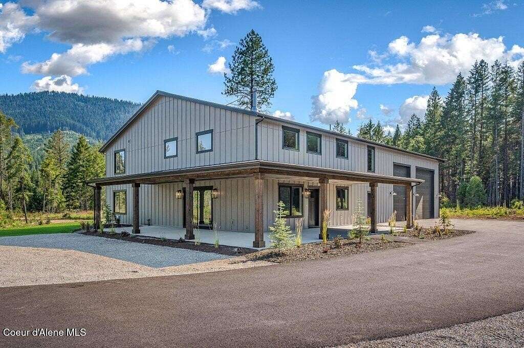 5 Acres of Land with Home for Sale in Athol, Idaho