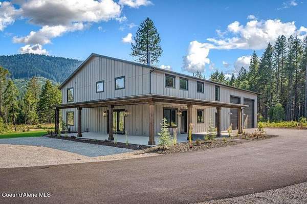 5 Acres of Land with Home for Sale in Athol, Idaho