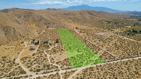 5 Acres of Residential Land for Sale in Morongo Valley, California