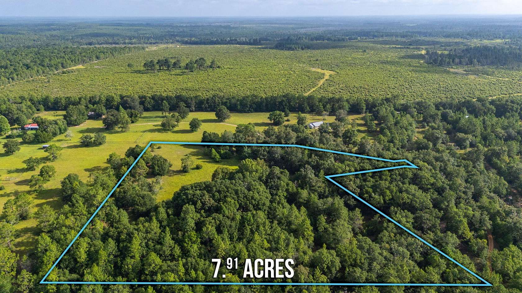 8 Acres of Land with Home for Sale in Crestview, Florida