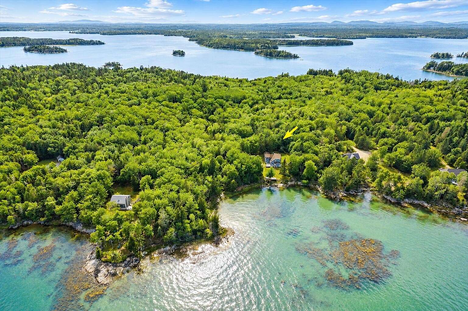 5.1 Acres of Land with Home for Sale in Milbridge, Maine