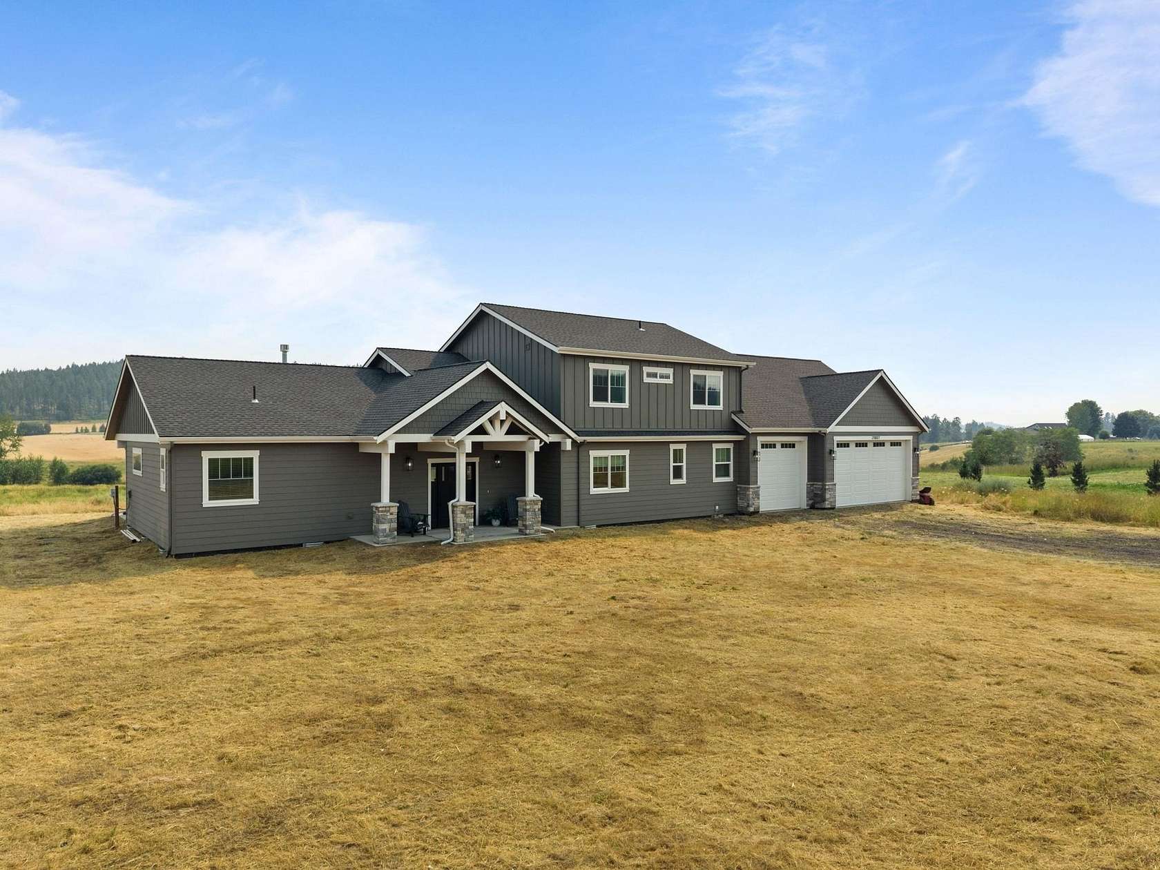 3 Acres of Land with Home for Sale in Colbert, Washington
