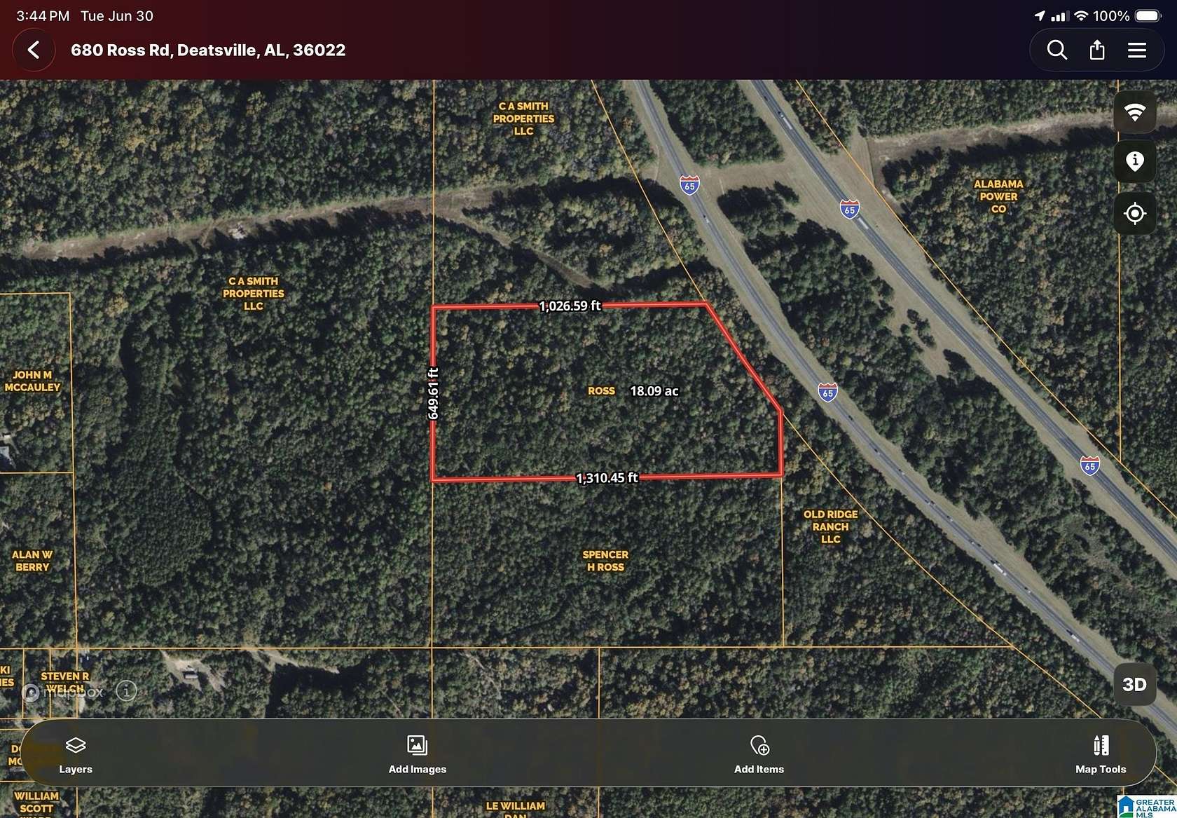 18 Acres of Land for Sale in Prattville, Alabama