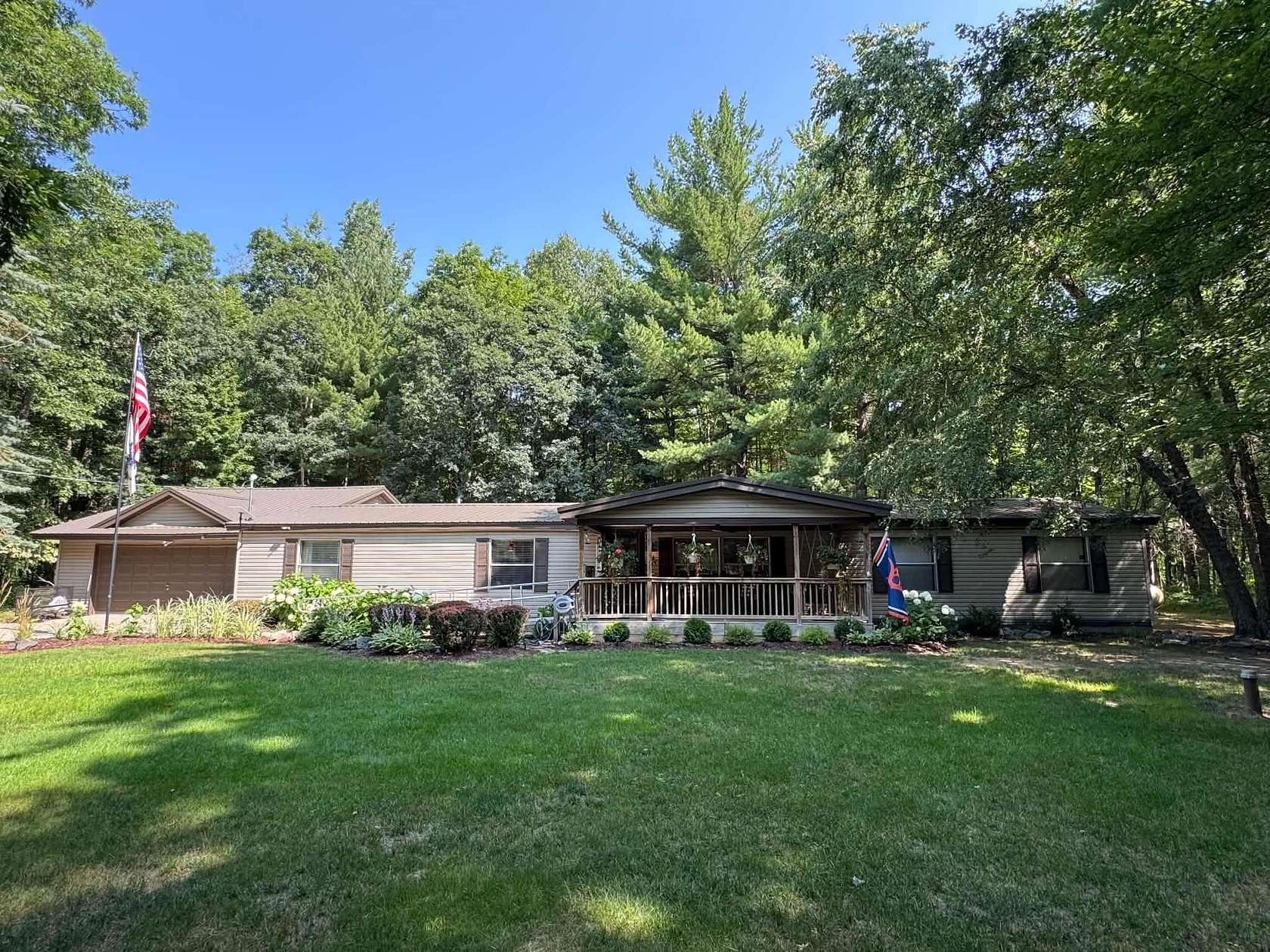 2.5 Acres of Land with Home for Sale in Lake, Michigan