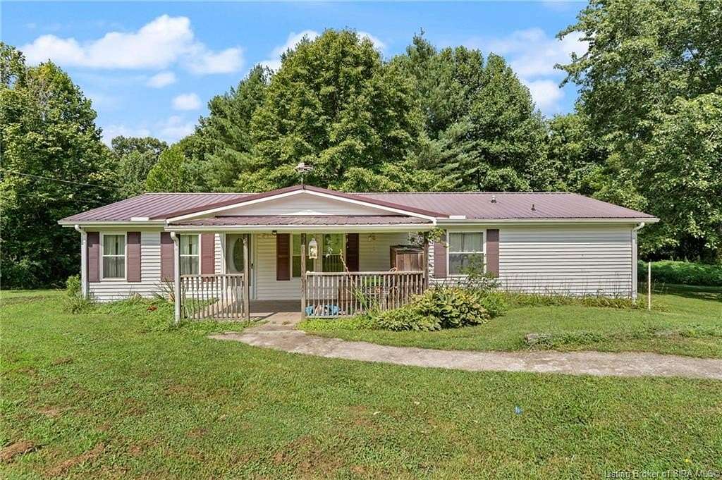 12 Acres of Land with Home for Sale in Marengo, Indiana