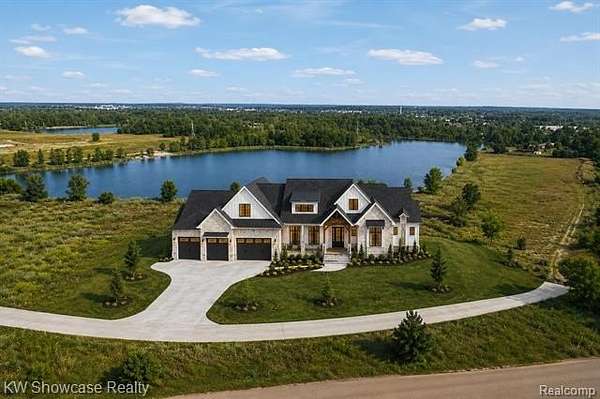 20 Acres of Recreational Land with Home for Sale in Lyon Township, Michigan