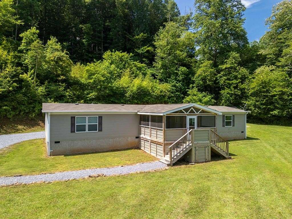 8.55 Acres of Land with Home for Sale in Sylva, North Carolina