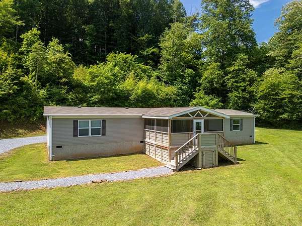 8.55 Acres of Land with Home for Sale in Sylva, North Carolina