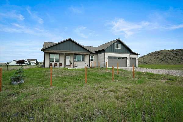 6.37 Acres of Land with Home for Sale in Three Forks, Montana