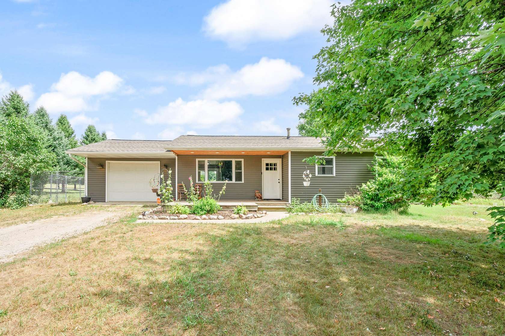 1.9 Acres of Land with Home for Sale in Paris, Michigan