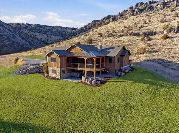 20.4 Acres of Agricultural Land with Home for Sale in Manhattan, Montana