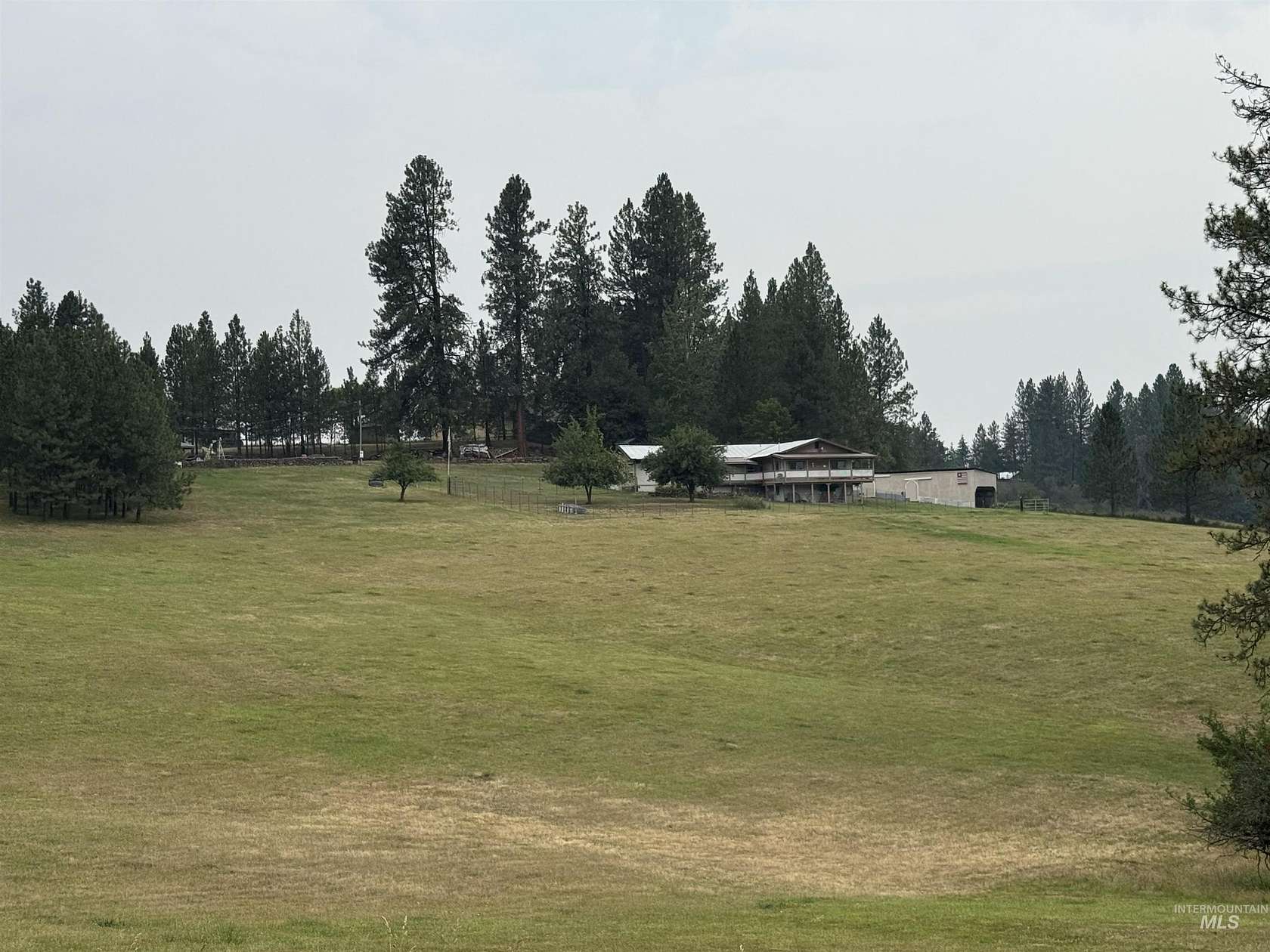 9.66 Acres of Land with Home for Sale in Stites, Idaho