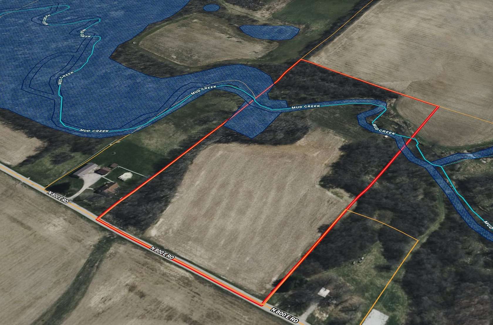 13.5 Acres of Recreational & Residential Land for Sale in Albany, Indiana
