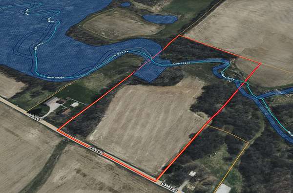 13.5 Acres of Recreational & Residential Land for Sale in Albany, Indiana