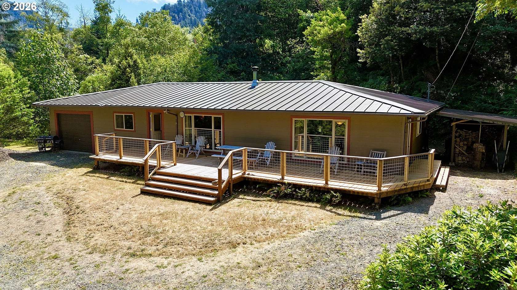 3.38 Acres of Land with Home for Sale in Port Orford, Oregon