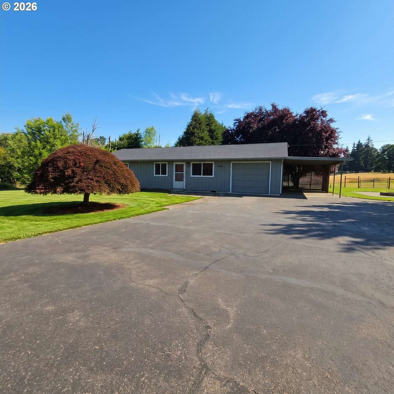 5.43 Acres of Land with Home for Sale in Scappoose, Oregon