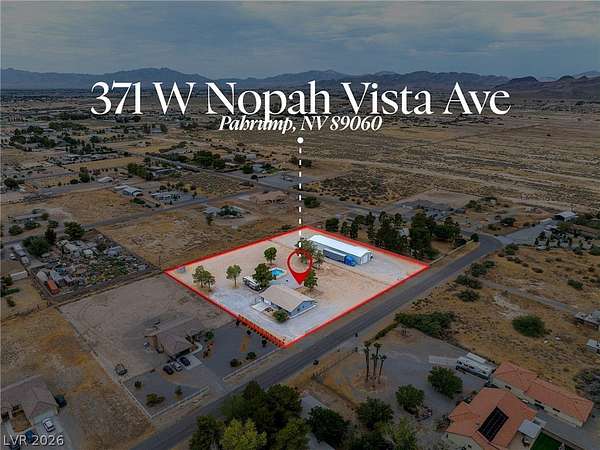 2.2 Acres of Land with Home for Sale in Pahrump, Nevada