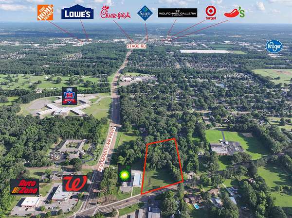 3.44 Acres of Commercial Land for Sale in Bartlett, Tennessee
