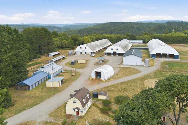 38.5 Acres of Agricultural Land with Home for Sale in McKinleyville, California
