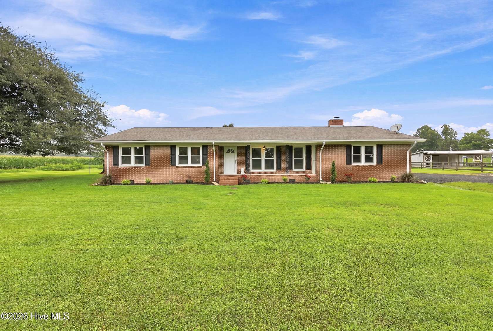 10 Acres of Land with Home for Sale in Sunbury, North Carolina