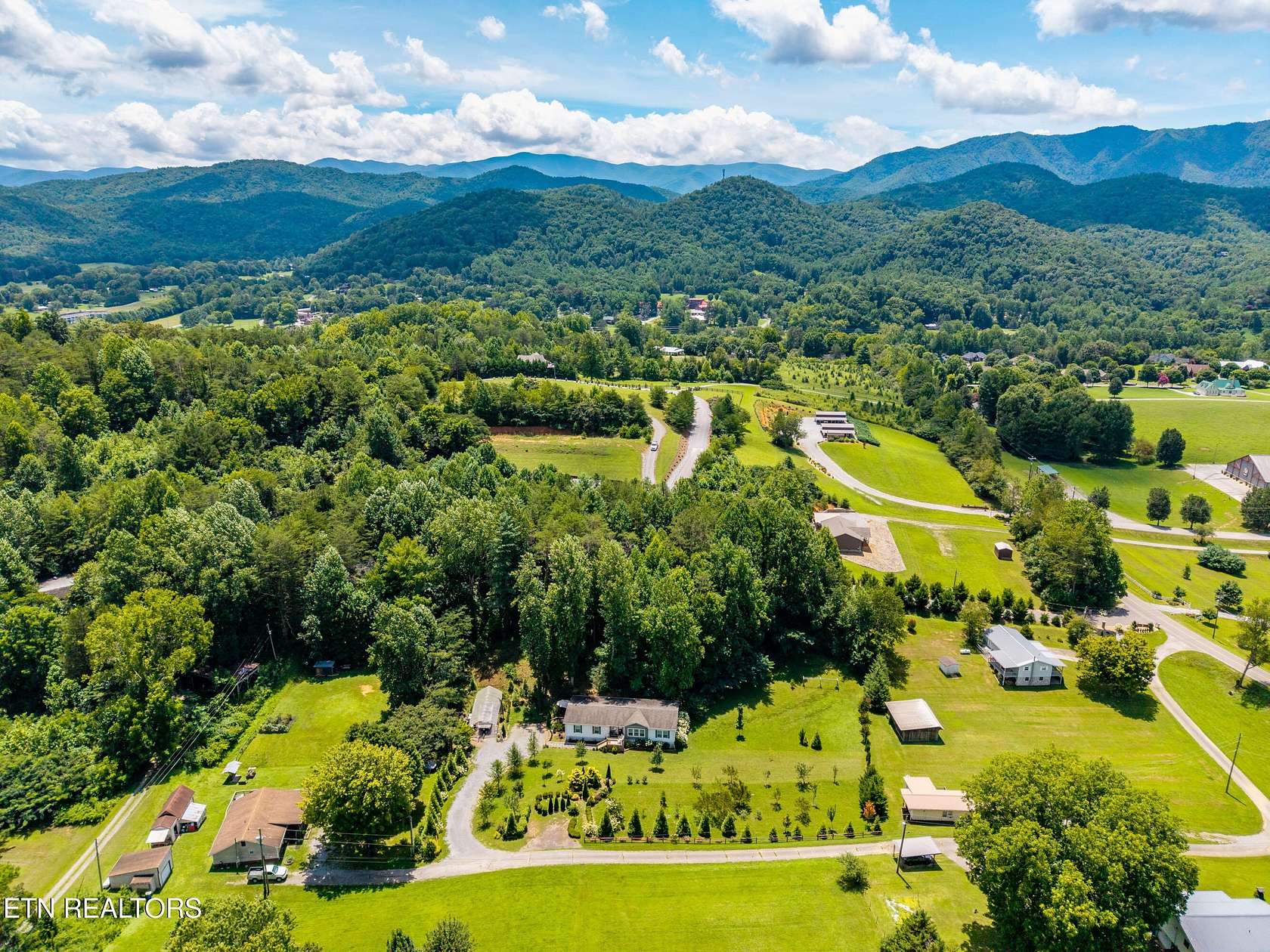 1.6 Acres of Land with Home for Sale in Townsend, Tennessee
