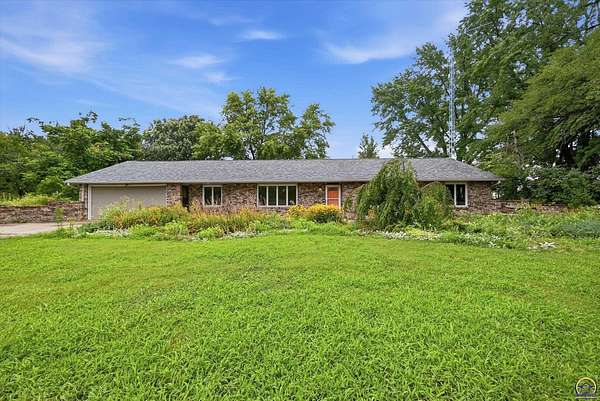 3.84 Acres of Land with Home for Sale in Meriden, Kansas