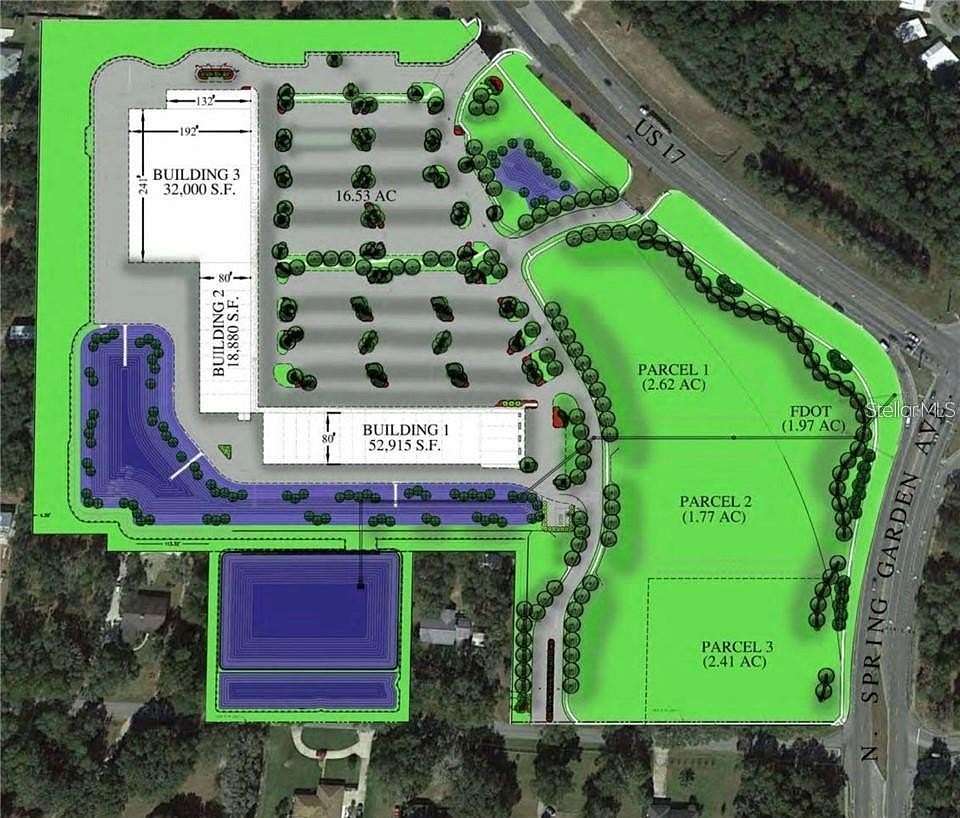 23.3 Acres of Commercial Land for Sale in DeLand, Florida