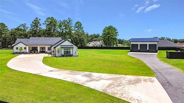2 Acres of Land with Home for Sale in Anthony, Florida