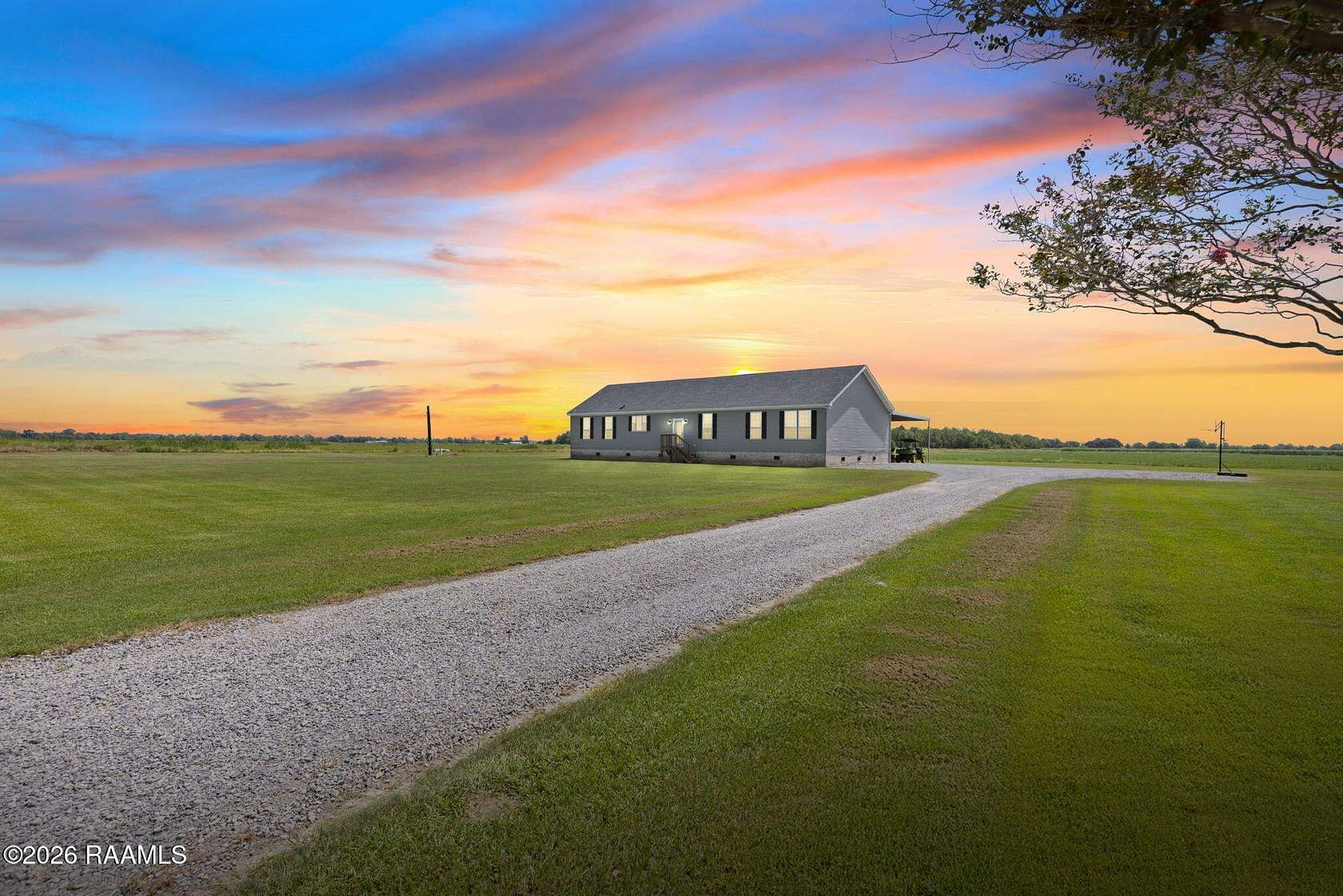 10.4 Acres of Land with Home for Sale in Rayne, Louisiana