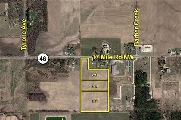 17.1 Acres of Commercial Land for Sale in Kent City, Michigan