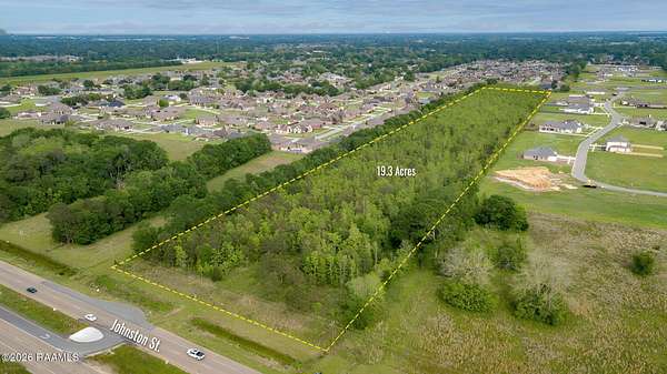 19.3 Acres of Mixed-Use Land for Sale in Lafayette, Louisiana