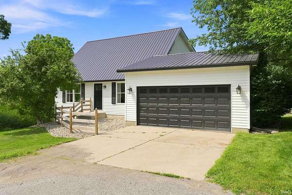 1.5 Acres of Land with Home for Sale in Middlebury, Indiana