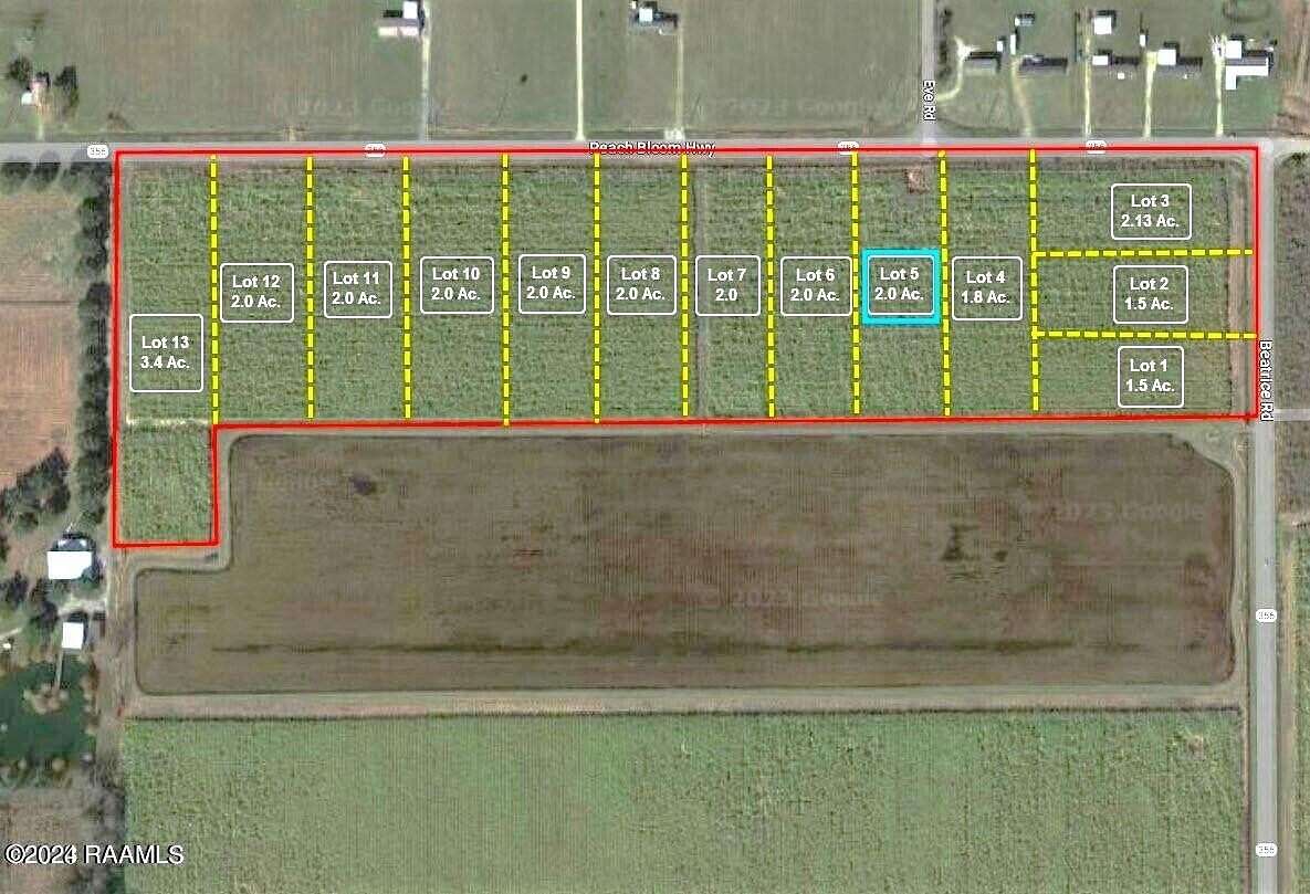 2 Acres of Residential Land for Sale in Church Point, Louisiana