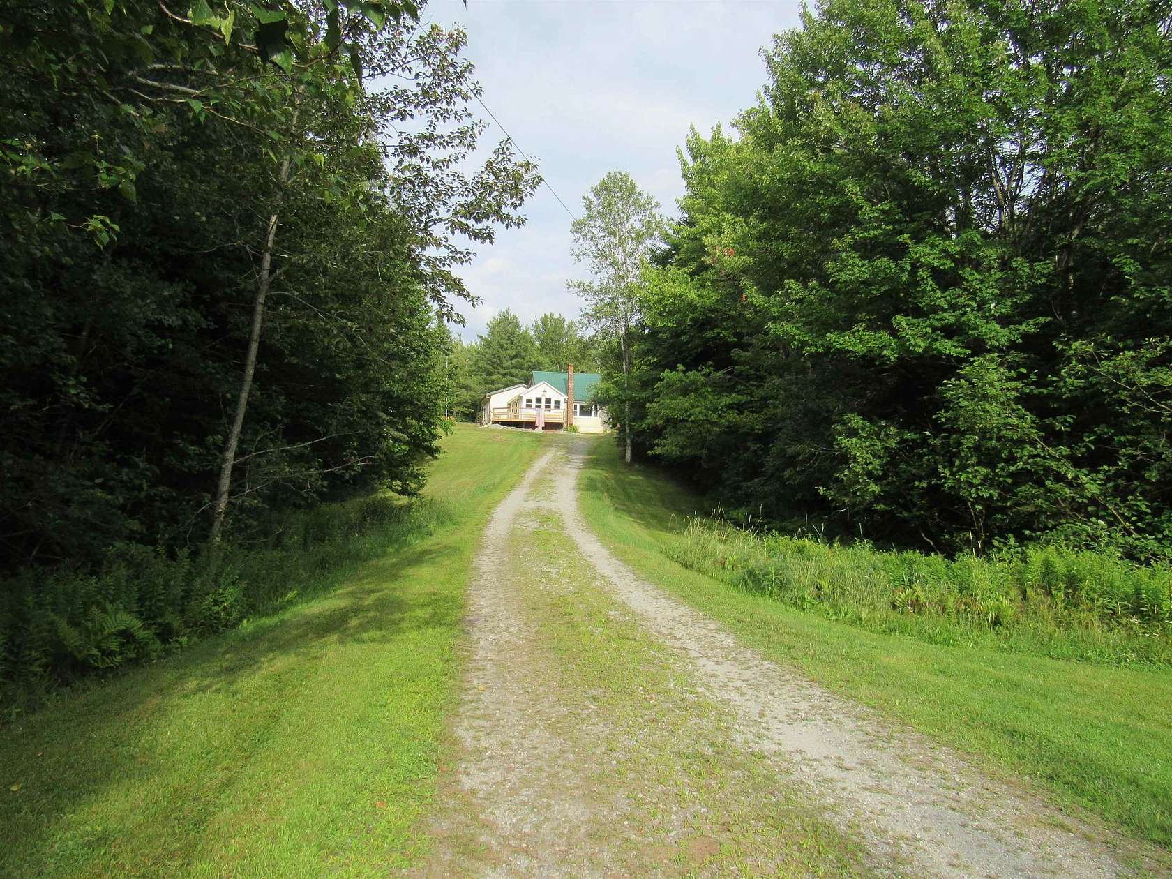 10.2 Acres of Recreational Land with Home for Sale in Holland, Vermont