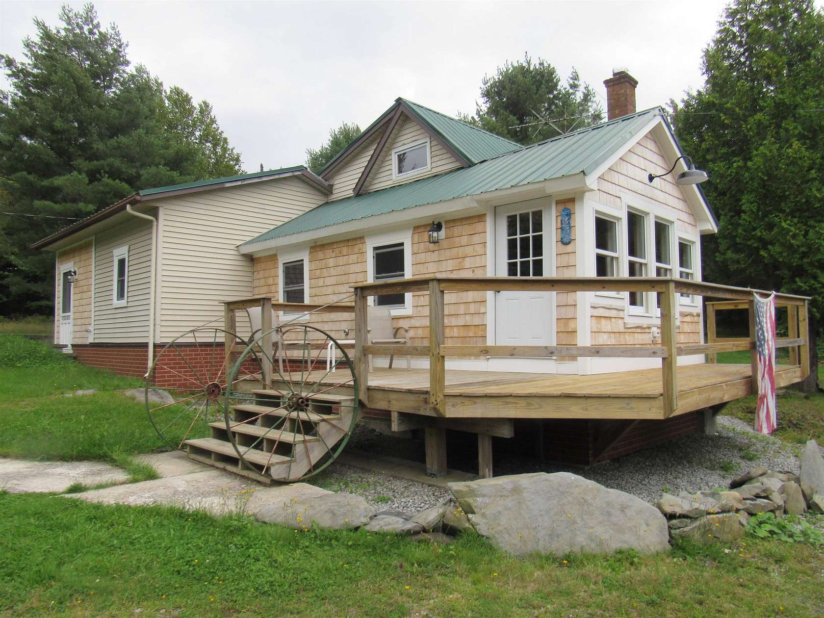 10.2 Acres of Recreational Land with Home for Sale in Holland, Vermont
