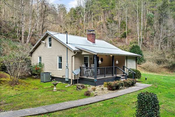 5.6 Acres of Land with Home for Sale in Sevierville, Tennessee