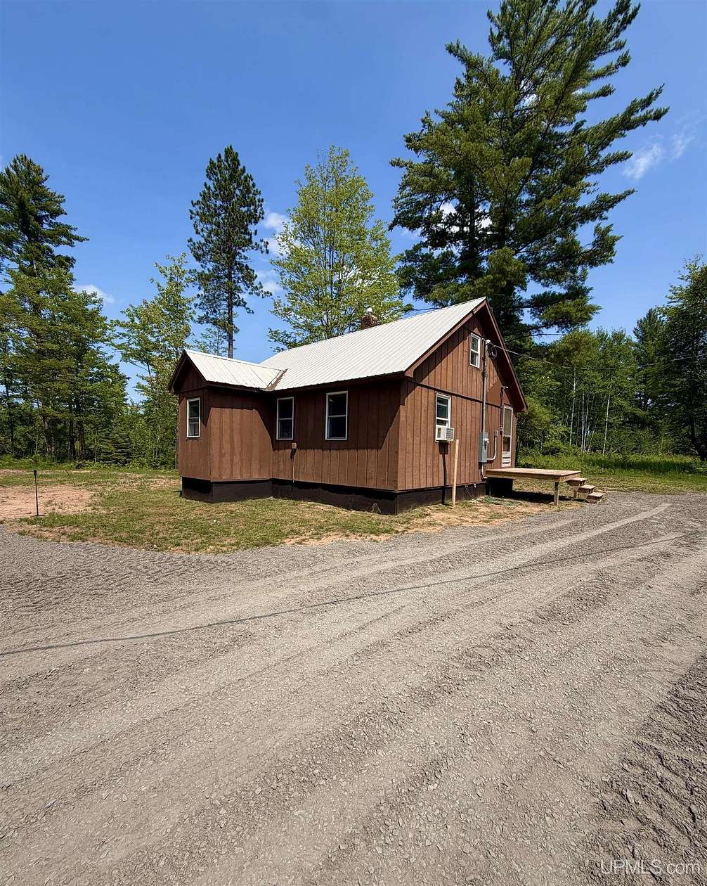 68.3 Acres of Recreational Land with Home for Sale in Pelkie, Michigan