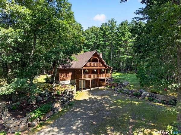 4 Acres of Land with Home for Sale in Voluntown, Connecticut