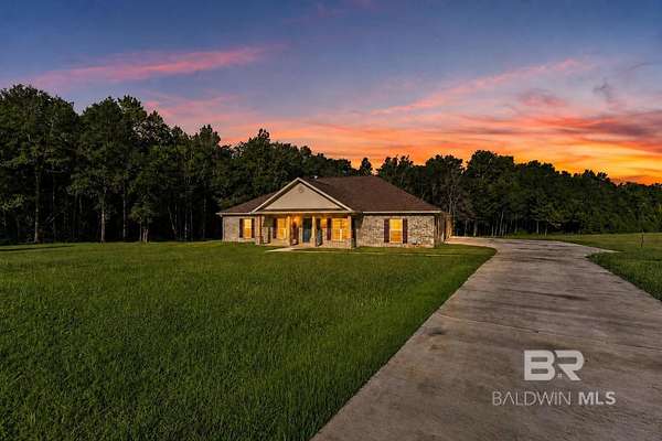 3.1 Acres of Land with Home for Sale in Irvington, Alabama