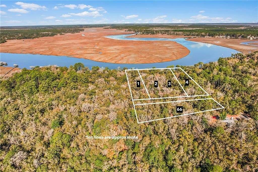 5.46 Acres of Land with Home for Sale in Townsend, Georgia