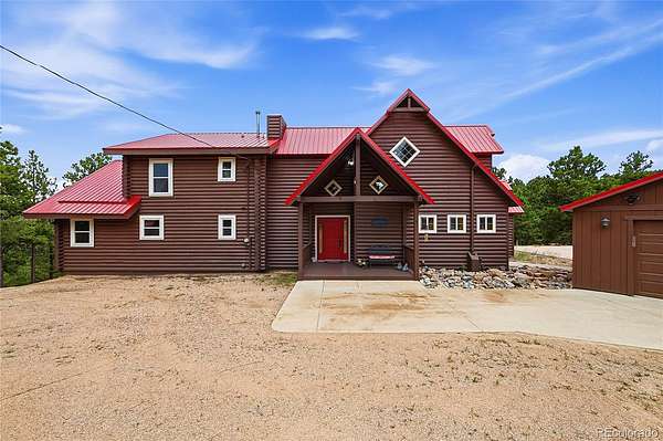 20 Acres of Land with Home for Sale in Woodland Park, Colorado