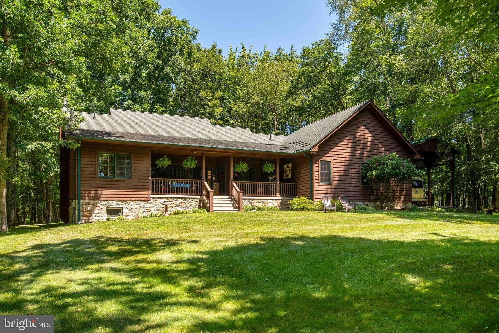 3.67 Acres of Land with Home for Sale in Oakland, Maryland