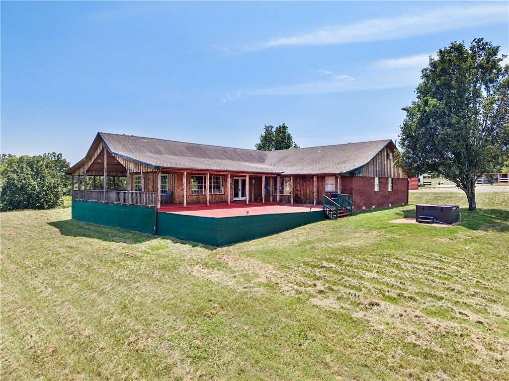 75.5 Acres of Land with Home for Sale in Ozark, Arkansas