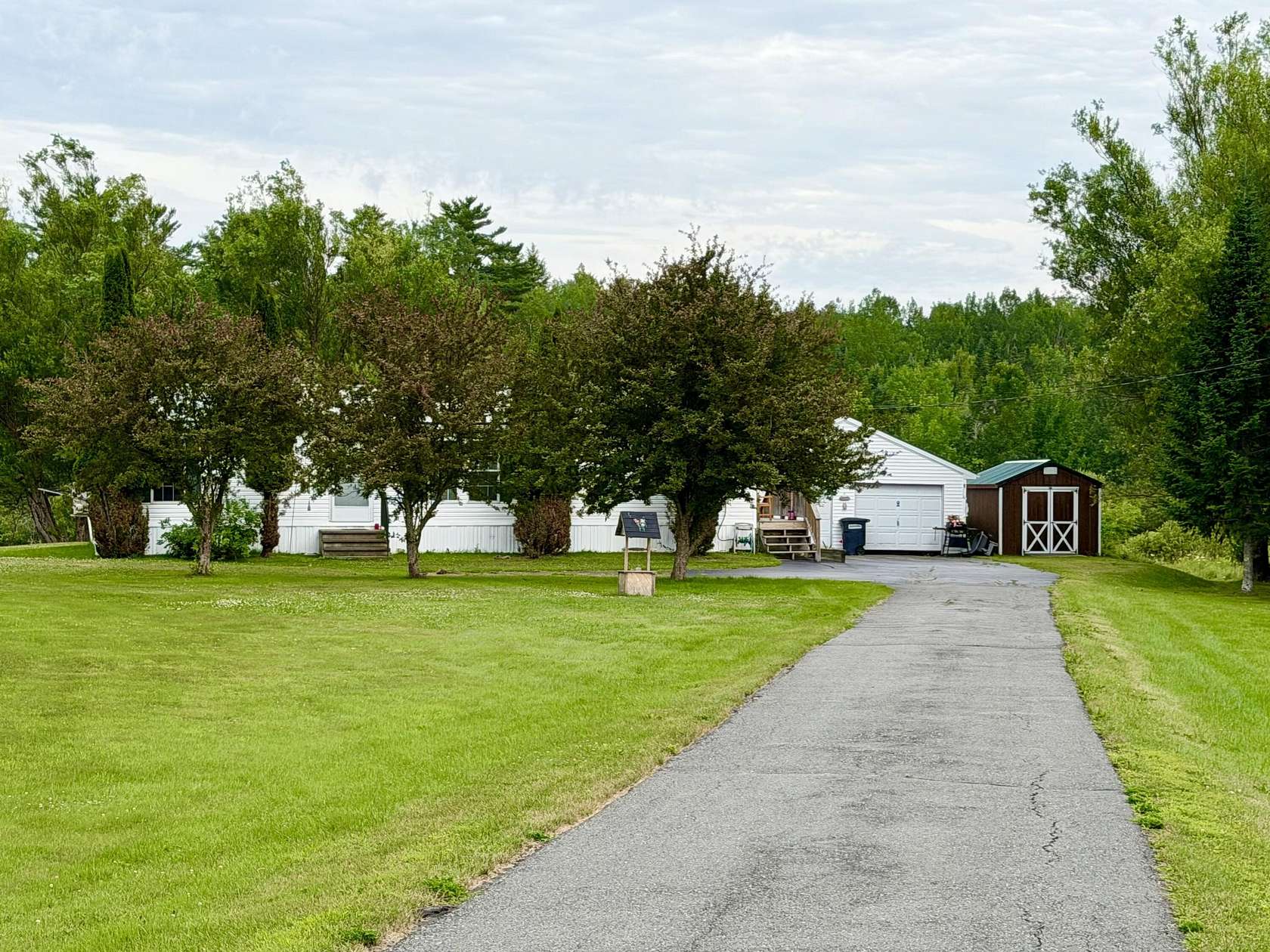 53.8 Acres of Recreational Land with Home for Sale in Levant, Maine