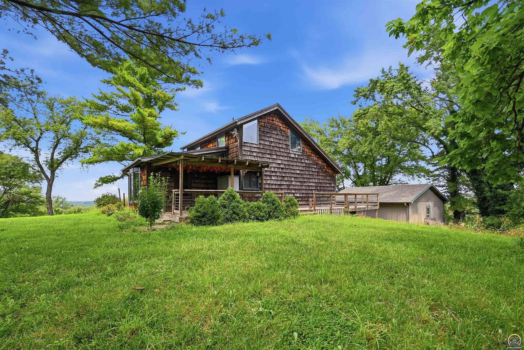 3 Acres of Land with Home for Sale in Topeka, Kansas